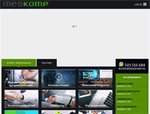 Tablet Screenshot of meskomp.pl